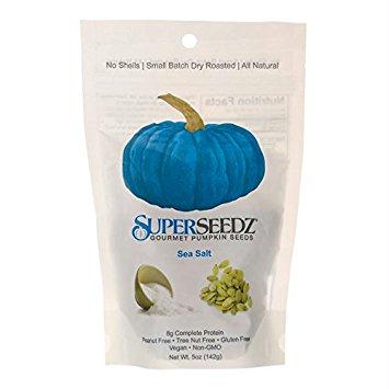 Superseedz Gourmet Pumpkin Seeds Sea Salt (6x5 Oz)