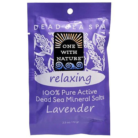 One With Nature O.w.n. Lavender Bathsalts (6x2.5 Oz)