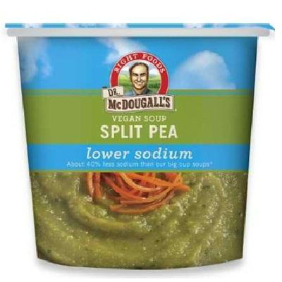 Dr. Mcdougall's Split Pea Soup Ls Gf (6x1.9oz )