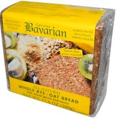 Bavarian Breads, Whole Rye-oat Bread (6x17.6oz)