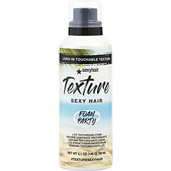 Texture Sexy Hair Foam Party Lite Texturizing Foam 5.1 Oz