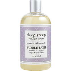 Deep Steep Lavender-chamomile Bubble Bath 17 Oz By Deep Steep