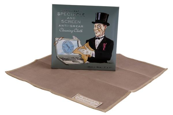 Town Talk Spectacle & Screen Anti Smear Cleaning Cloth 18cm x 18cm