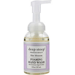 Deep Steep Lilac Blossom Organic Foaming Hand Wash 8 Oz By Deep Steep