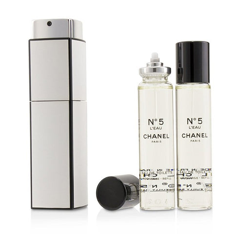 No.5 L'eau Eau De Toilette Purse Spray And 2 Refills - 3x20ml/0.7oz