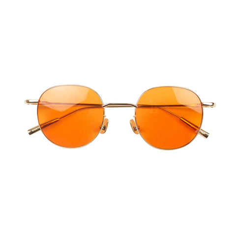 Gold And Orange Karlheinz Sunglasses