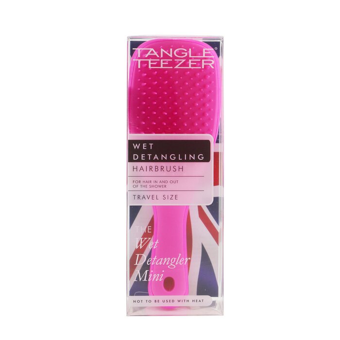 The Wet Detangling Mini Hair Brush - # Pink Sherbert (travel Size) - 1pc