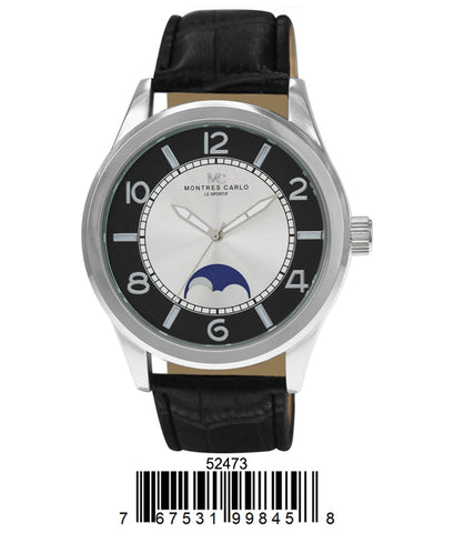 5247 - Vegan Leather Band Watch