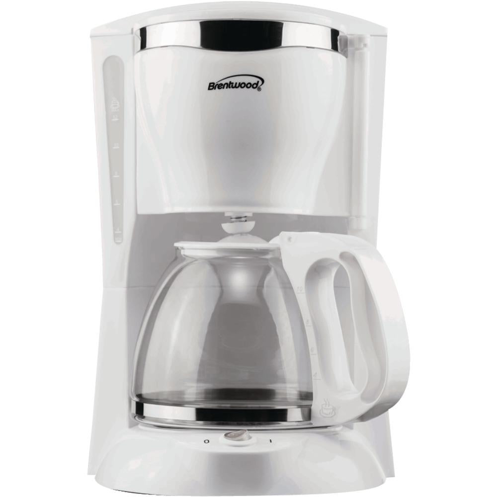 Brentwood Appliances Ts-216 12-cup Coffee Maker (white)