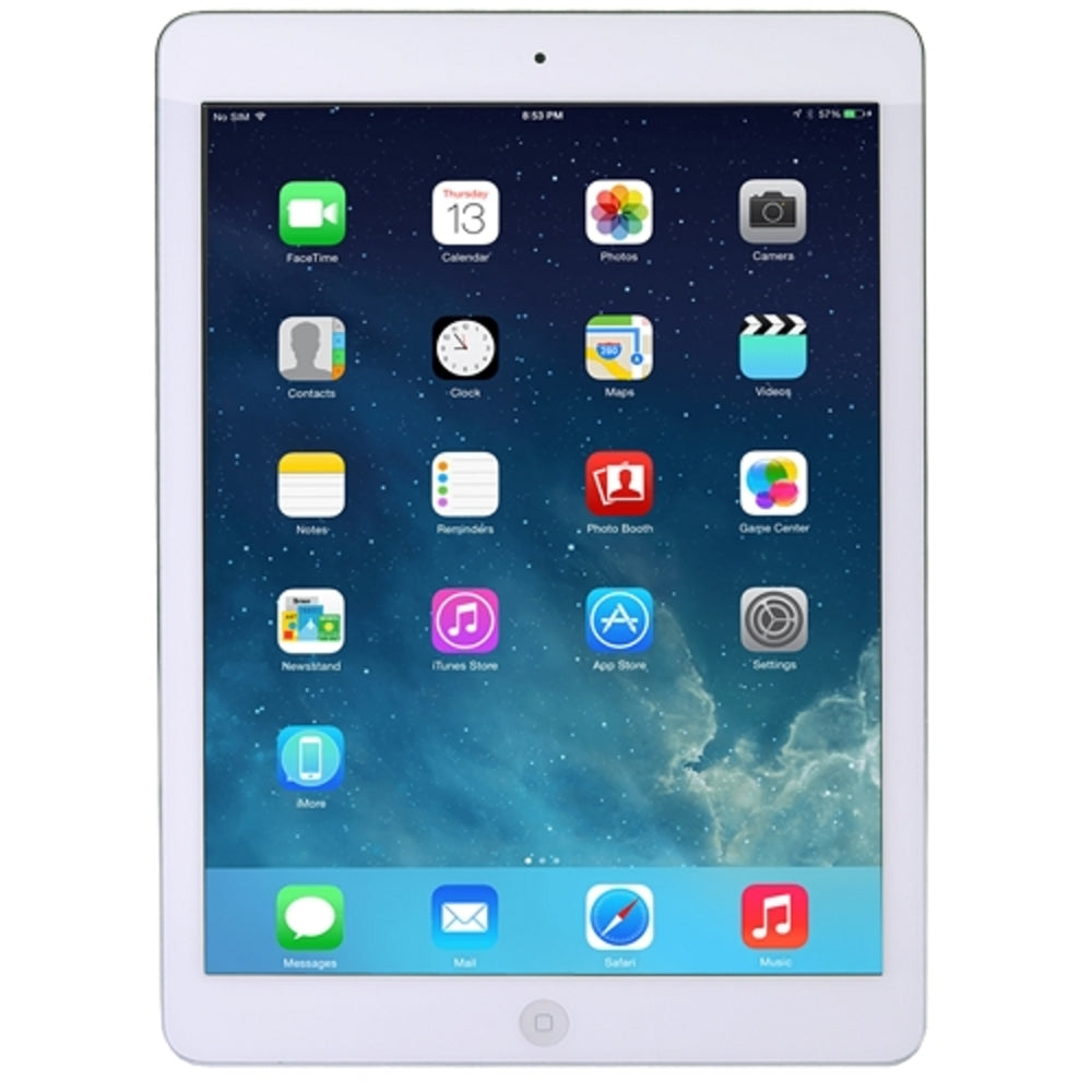 Apple Ipad Air With Wi-fi + Cellular 16gb - White & Silver -at&amp;t