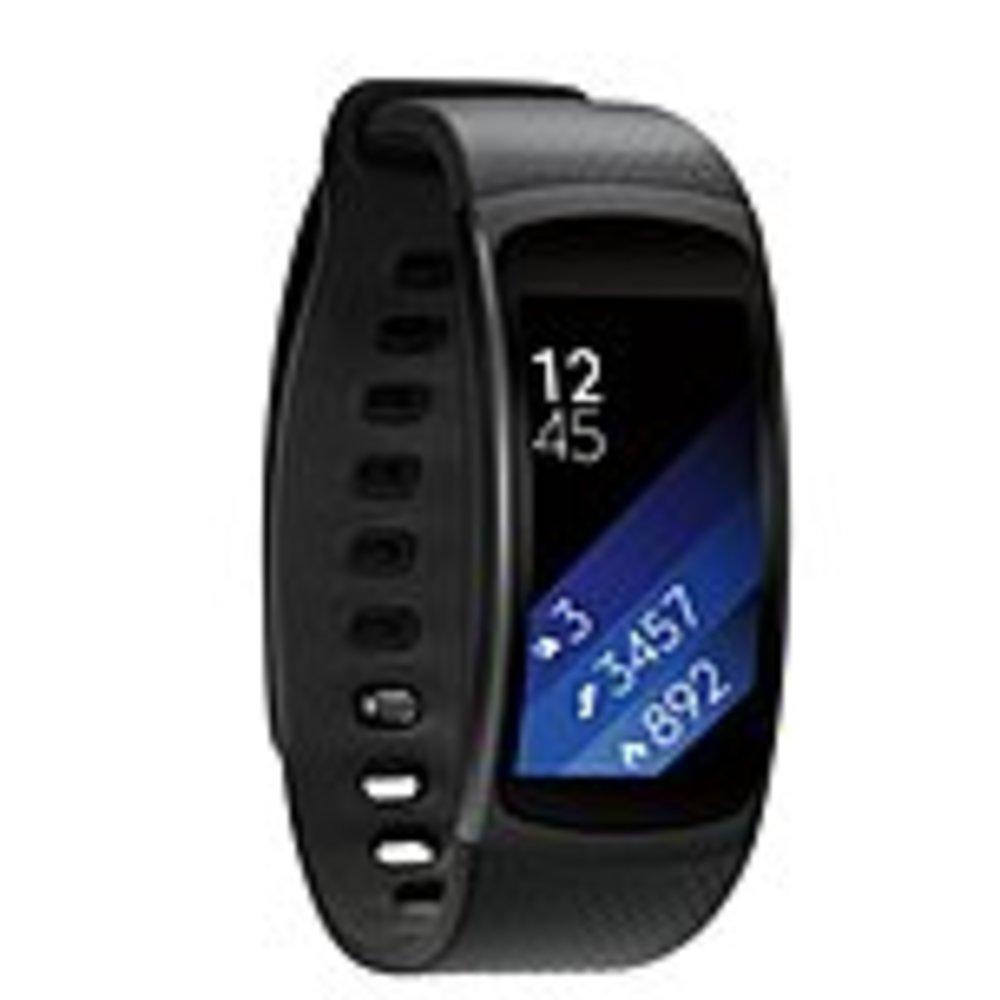 Samsung Sm-r3600daaxar Gear Fit 2 Activity Tracker Digital Watch - Large  - Heart Rate, Steps Taken, Distance Traveled - Gps - Music, Running, Gym, Tracking - Water Resistant