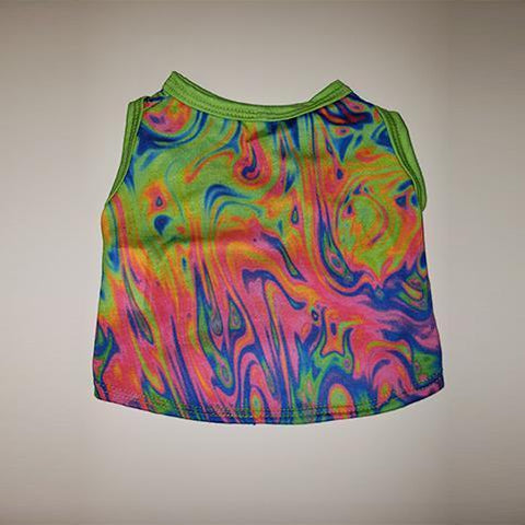 Rainbow Tie Dye Cat and Dog T-Shirt