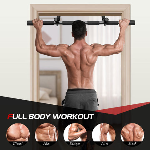 Multi-Grip Doorway Pull Up Bar with Foam Grips