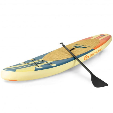 Inflatable Stand Up Paddle Board Surfboard with Bag Aluminum Paddle and Hand Pump-M