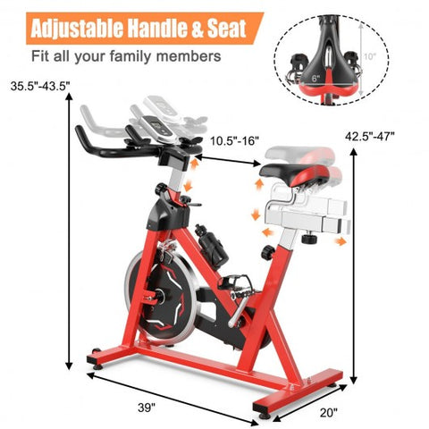 Indoor Stationary Belt Driven Exercise Cycling Bike of Gym Home