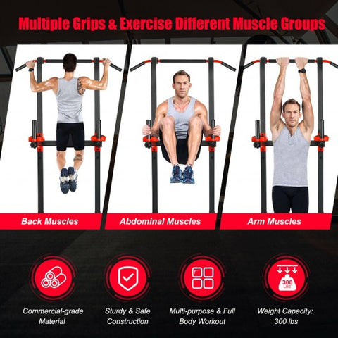 Multi-function Power Tower for Full-body Workout Strength Training