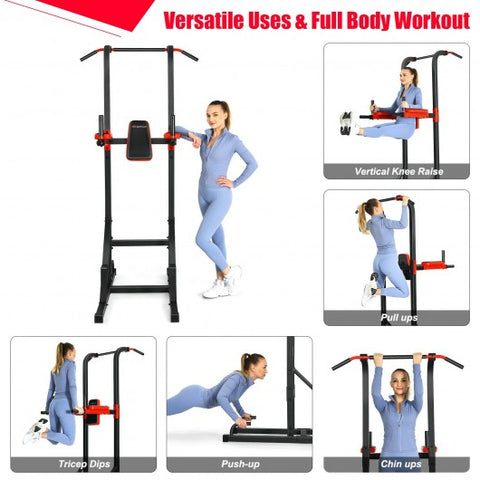 Multi-function Power Tower for Full-body Workout Strength Training