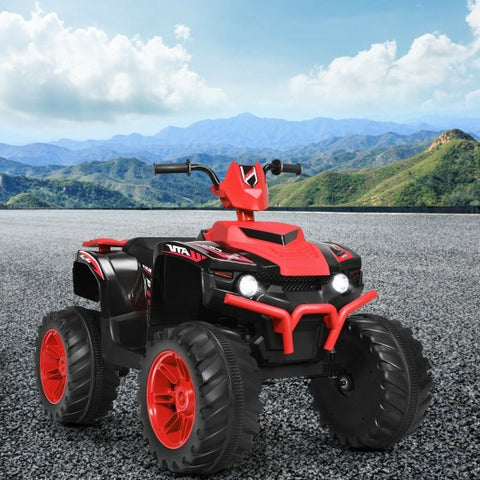 12V Kids 4-Wheeler ATV Quad Ride On Car -Red