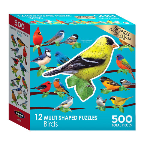 Songbirds I Multi Shaped Puzzles