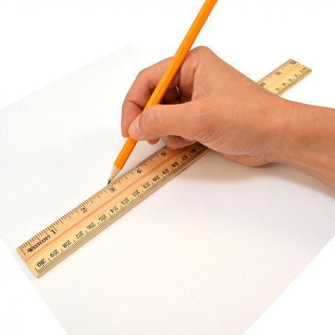 School Wood Ruler