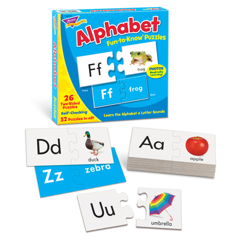 Alphabet Fun-to-Know® Puzzles