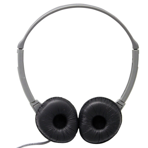 SchoolMate™ Personal Stereo Headphone with Leatherette Cushions, Pack of 2