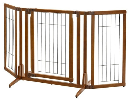 Premium Plus Freestanding Pet Gate With Door