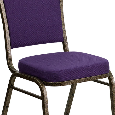 Burgundy Fabric Banquet Chair