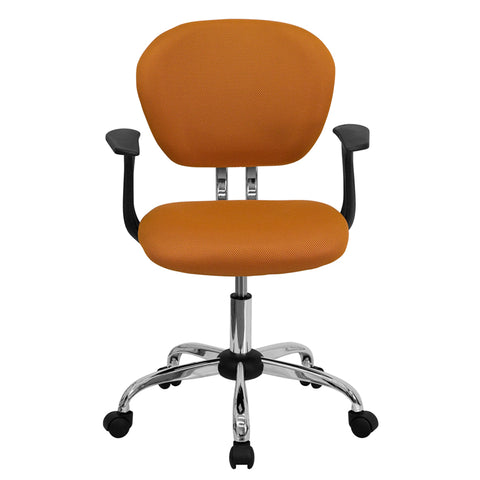 Yellow Mid-Back Task Chair