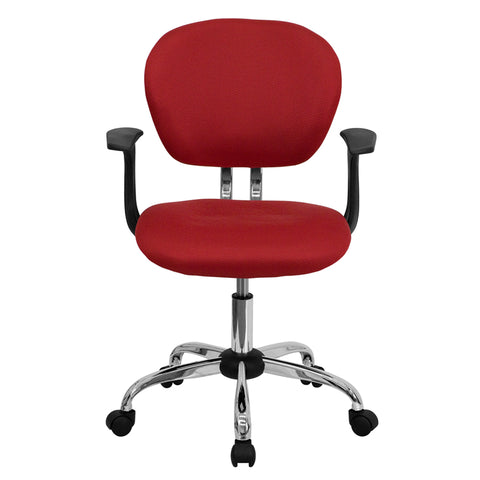 Yellow Mid-Back Task Chair