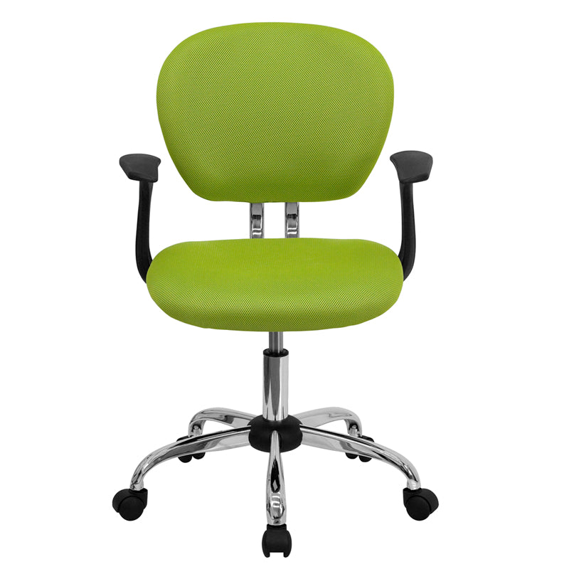 Yellow Mid-Back Task Chair