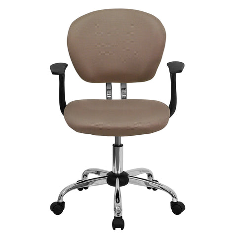 Yellow Mid-Back Task Chair