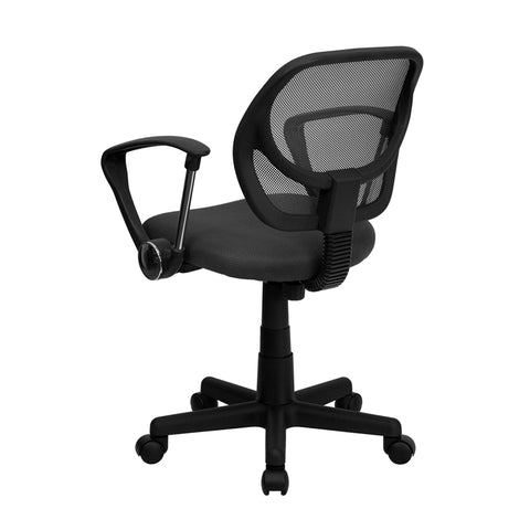 Gray Low Back Task Chair