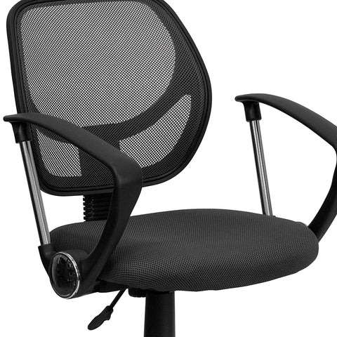 Gray Low Back Task Chair