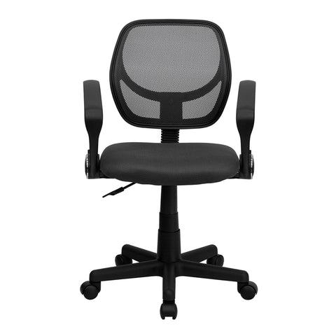 Gray Low Back Task Chair