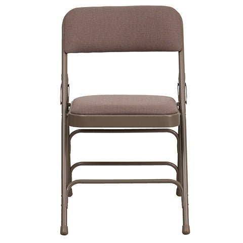 Gray Vinyl Folding Chair