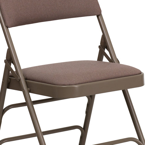 Gray Vinyl Folding Chair