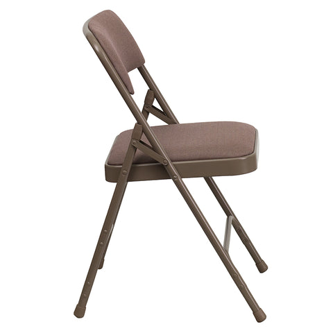 Gray Vinyl Folding Chair