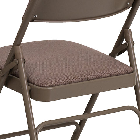 Gray Vinyl Folding Chair