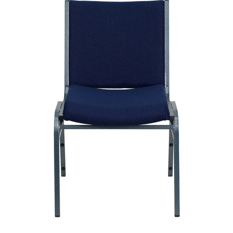 Navy Fabric Stack Chair