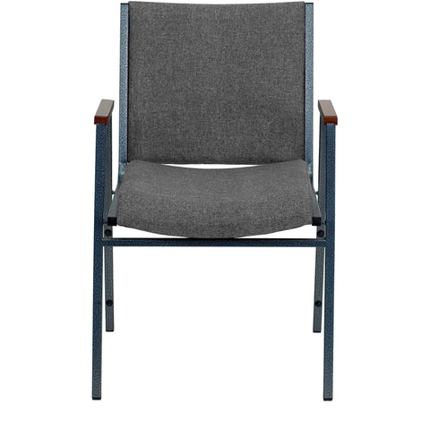 Navy Fabric Stack Armchair