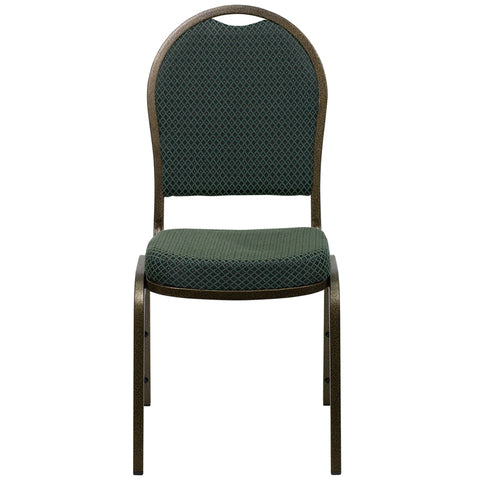 Green Fabric Banquet Chair