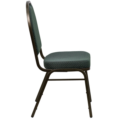 Green Fabric Banquet Chair