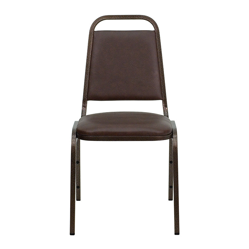 Black Vinyl Banquet Chair