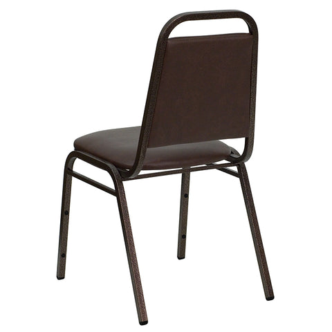 Black Vinyl Banquet Chair