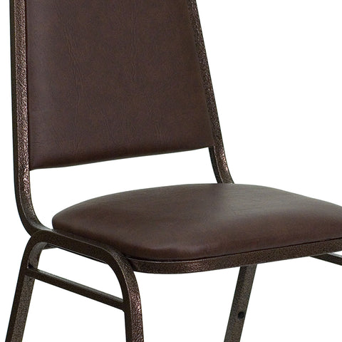 Black Vinyl Banquet Chair