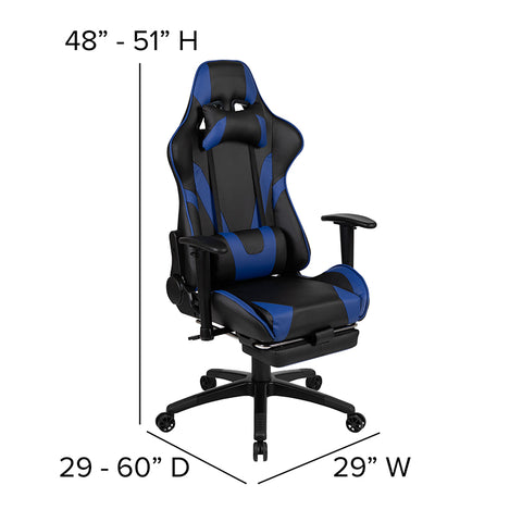 Black Gaming Desk & Chair Set