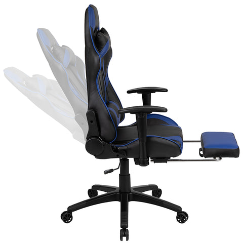 Black Gaming Desk & Chair Set