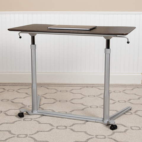 Sit-Stand Light Gray Desk