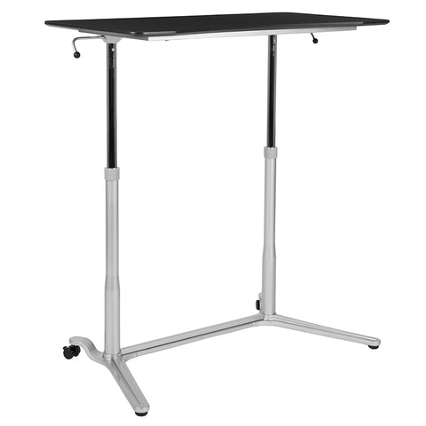 Sit-Stand Light Gray Desk